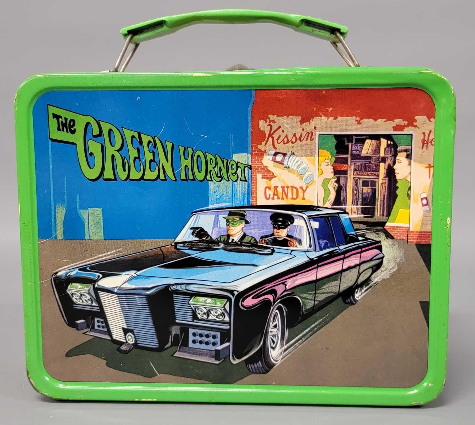 1967 Thermos The Green Hornet Lunch Box with Thermos (1A)