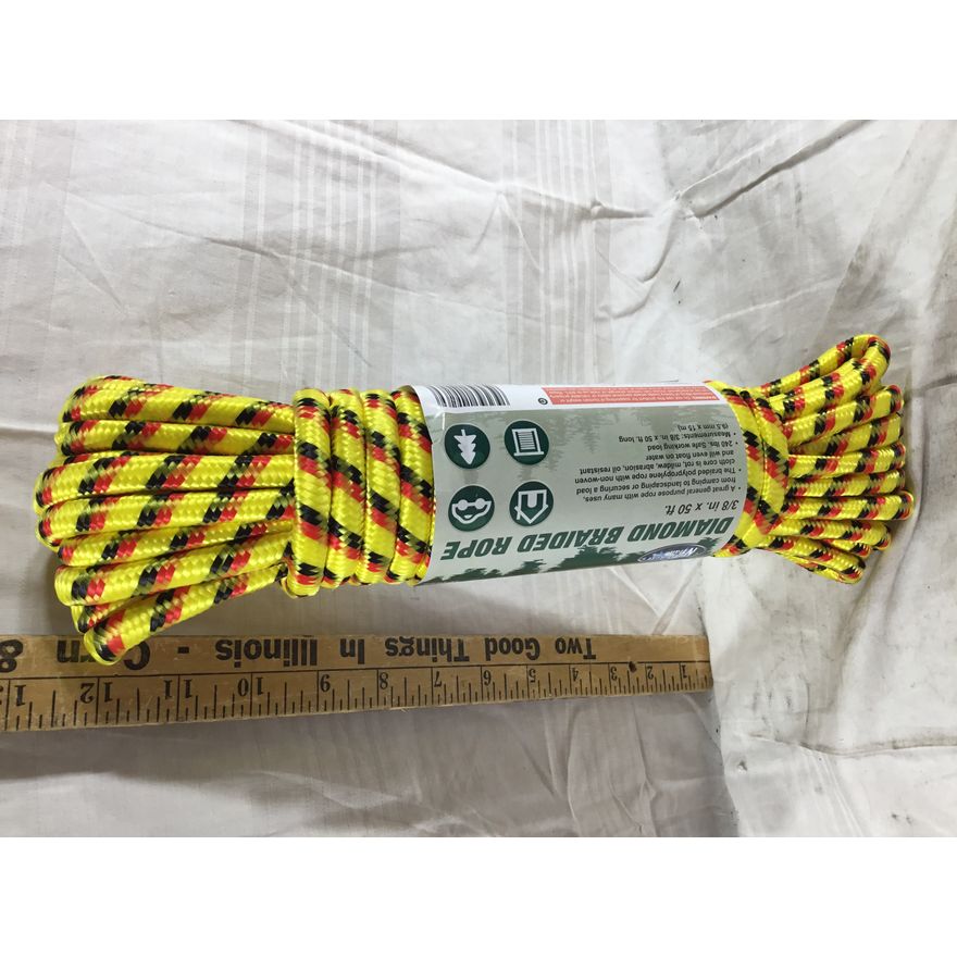Northwest Trail Diamond Braided Rope 3/8" x 50 Ft