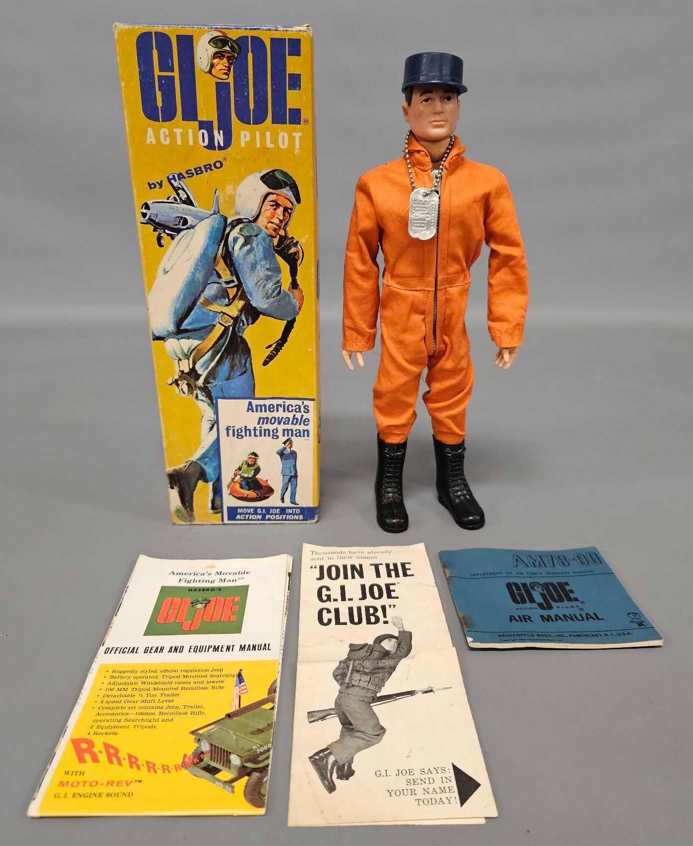 Fantastic Hasbro GI Joe Action Pilot in original box 7800 | Toys