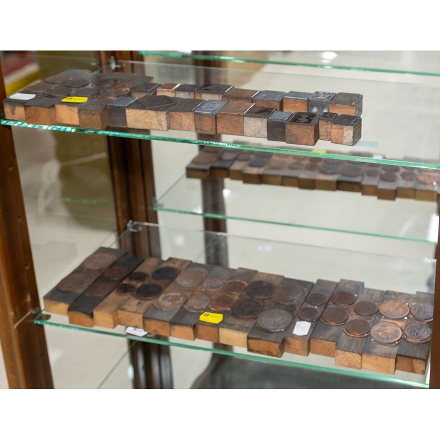 A Collection of Antique Printing Blocks