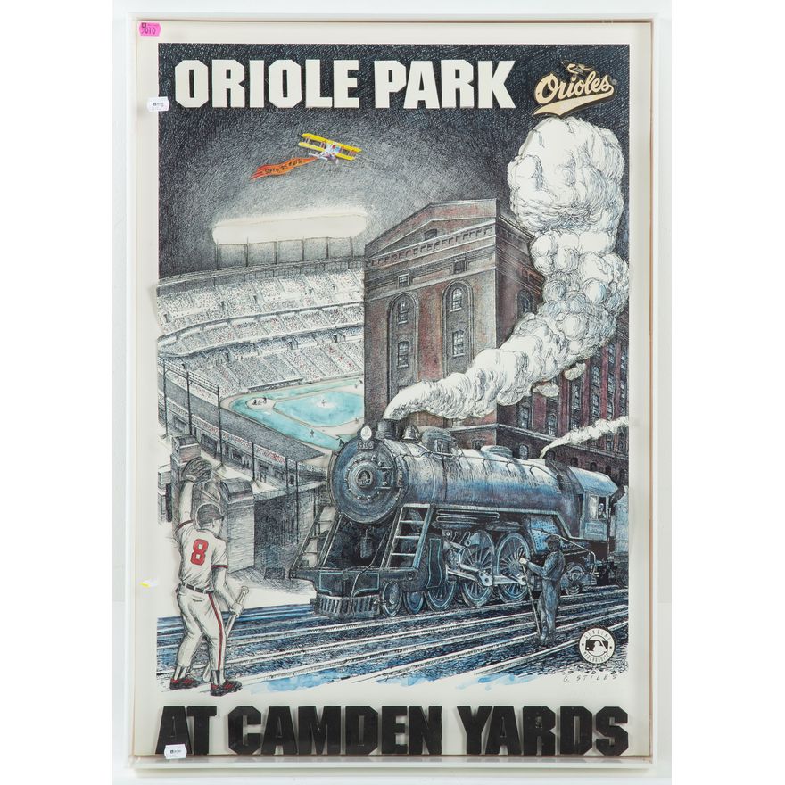 Oriole Park at Camden Yards 3-D collage