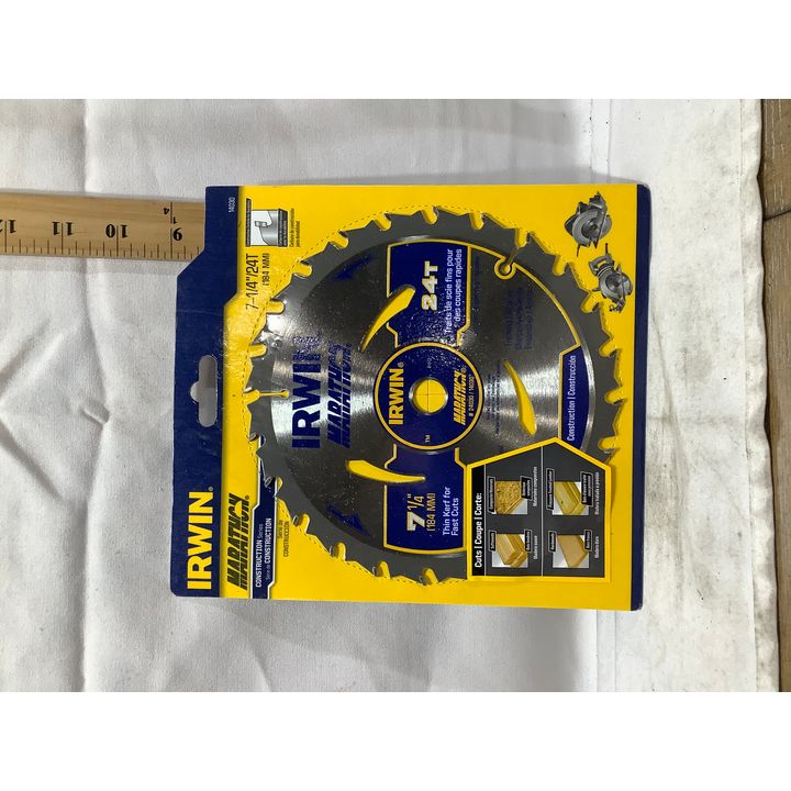 Irwin Marathon 7-1/4" Framing Saw Blade 24T
