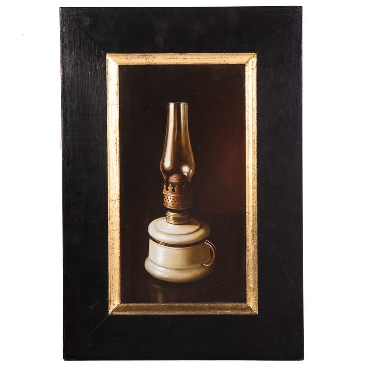 Jacob A. Pfeiffer. "Disillusion," Oil on Board