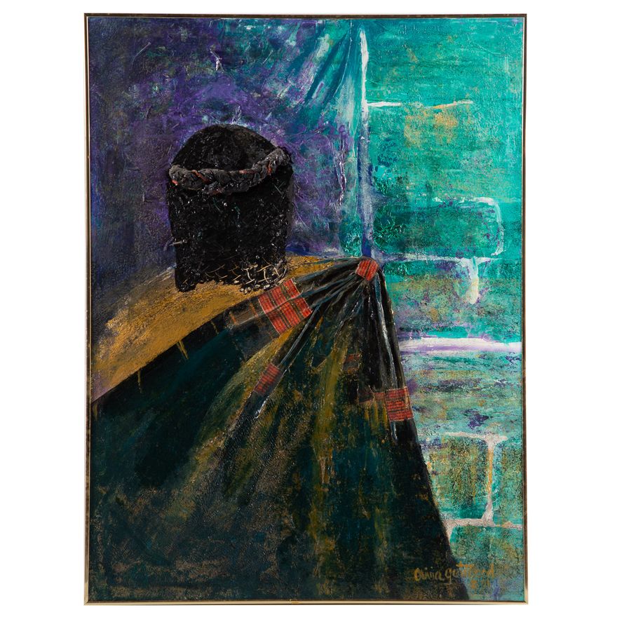 Olivia Gatewood. Untitled Abstract, mixed media