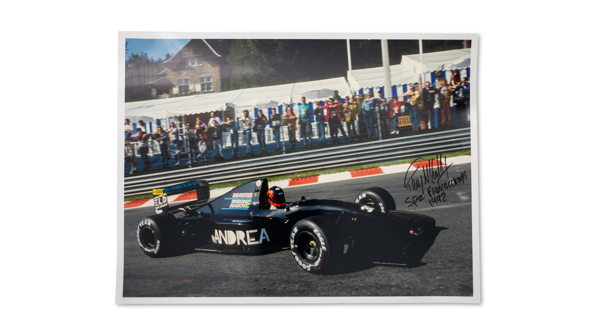 Selection of Five Photographs Signed by Grand Prix Drivers | Broad ...