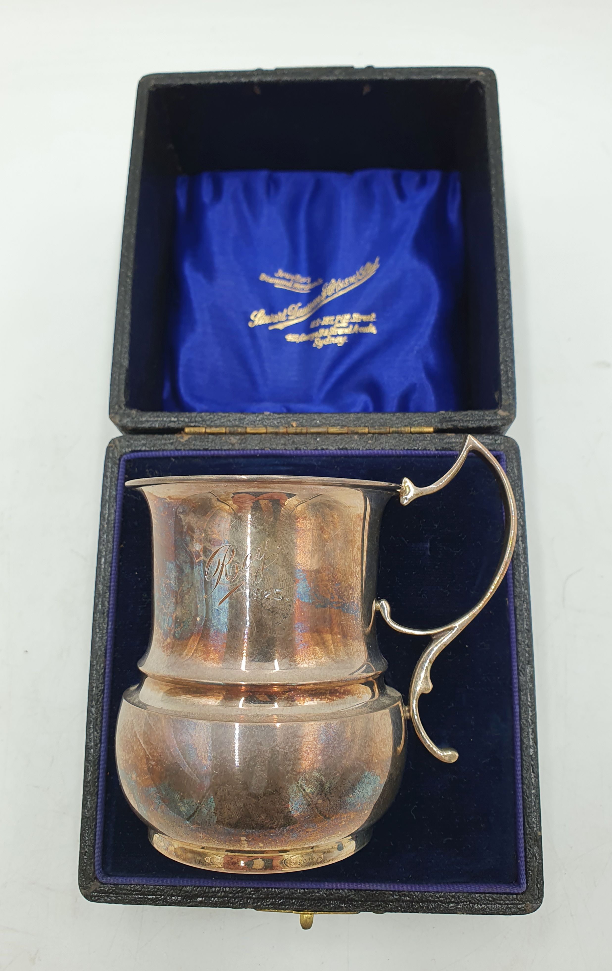 A George V Silver Christening Mug
