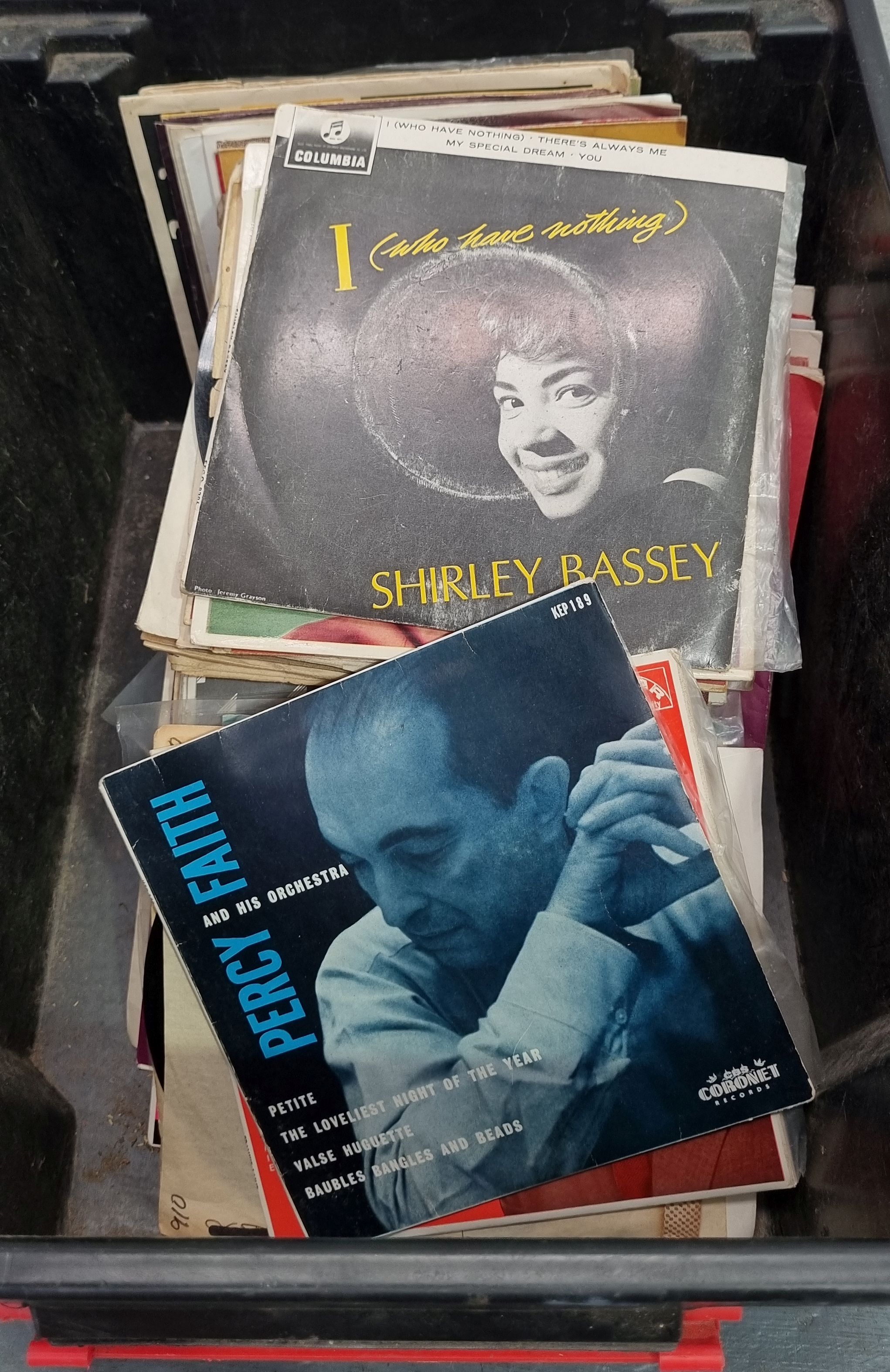 A Box Of 45 Records