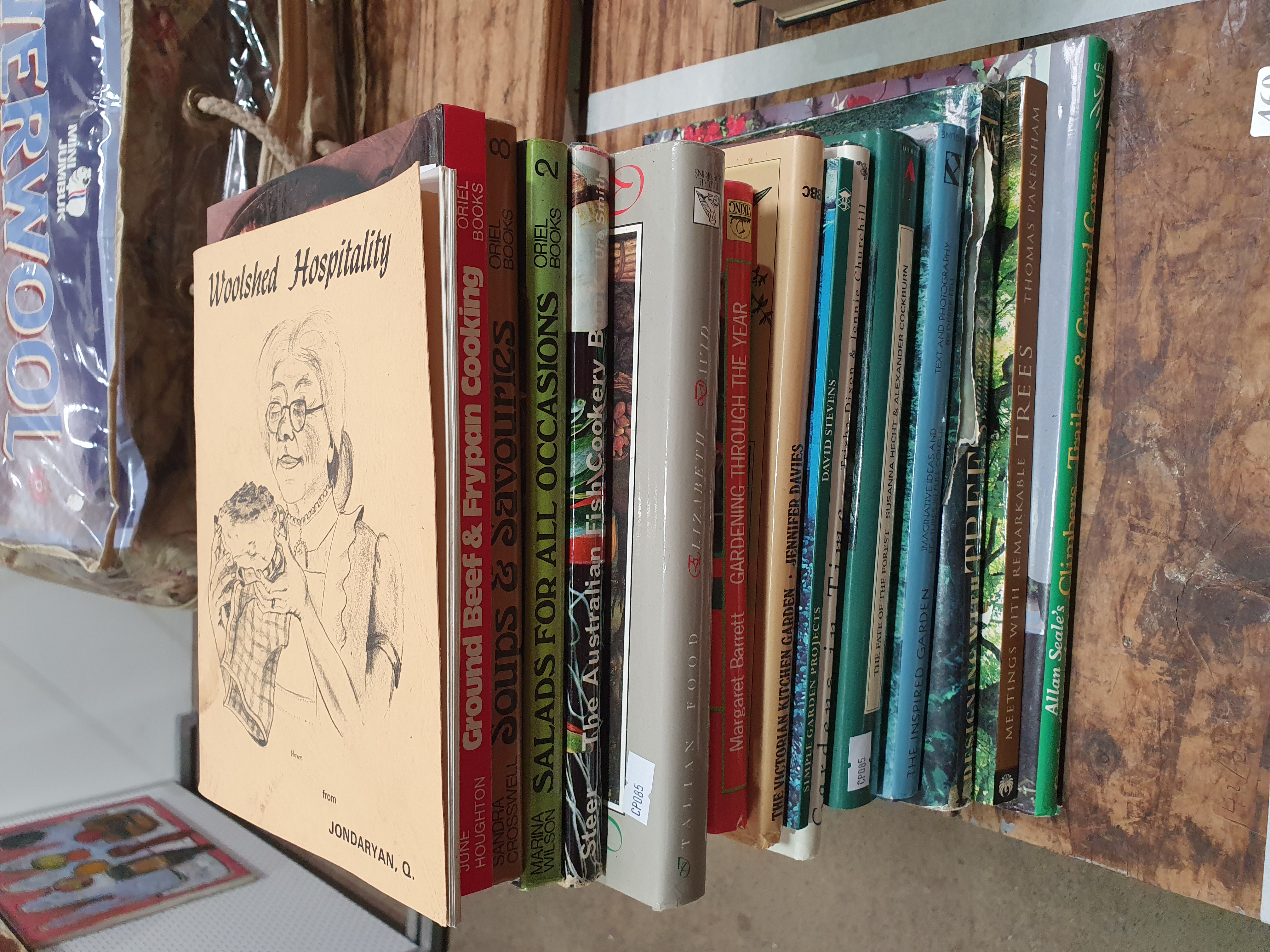 460 · A GROUP OF BOOKS ON GARDENING AND COOKING