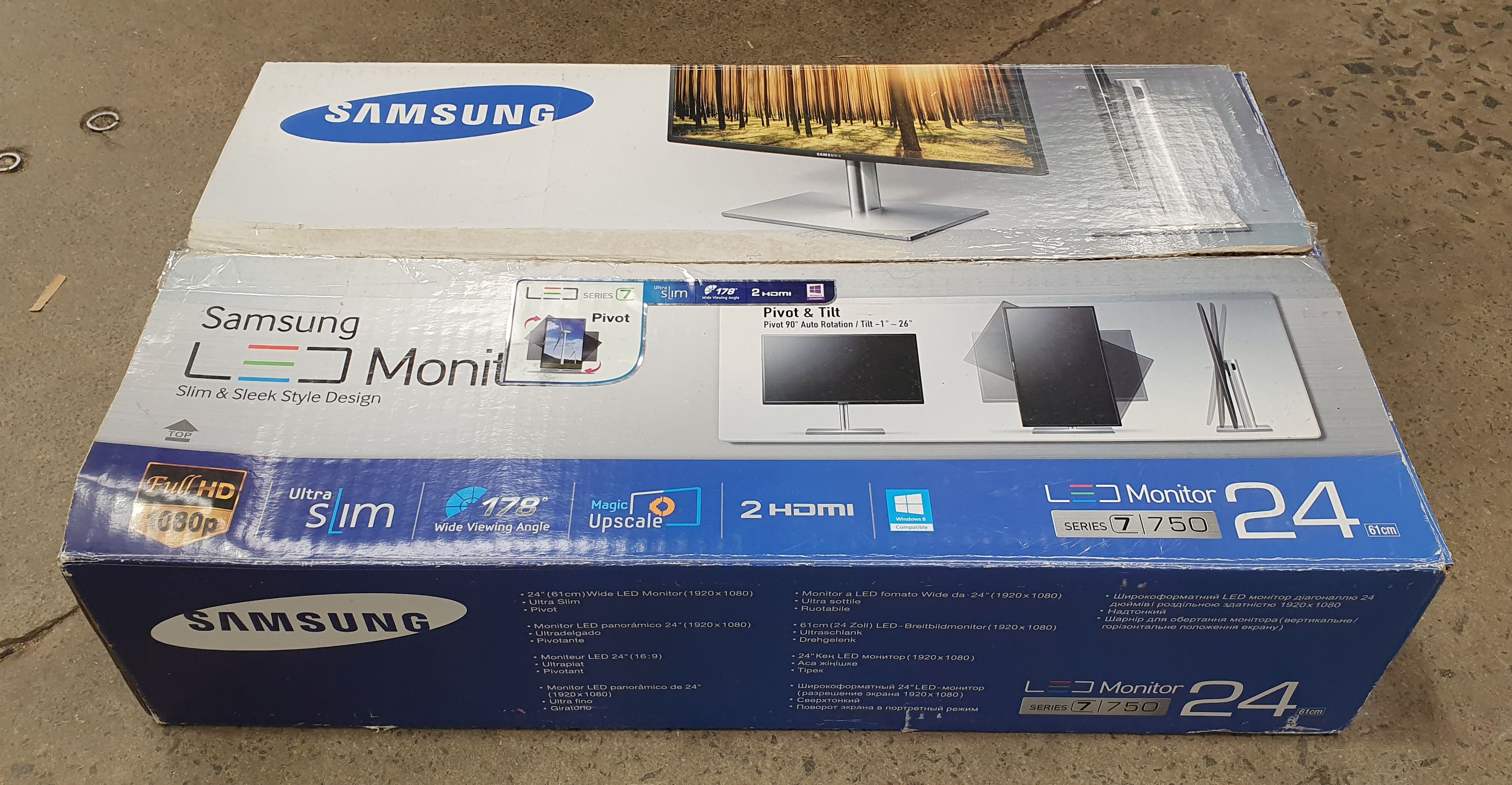 1164 · A SAMSUNG HD LED 61 CM MONITOR