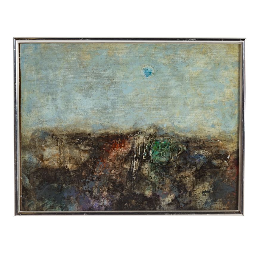 Pierre Jacquemon. Untitled (Landscape with Moon)