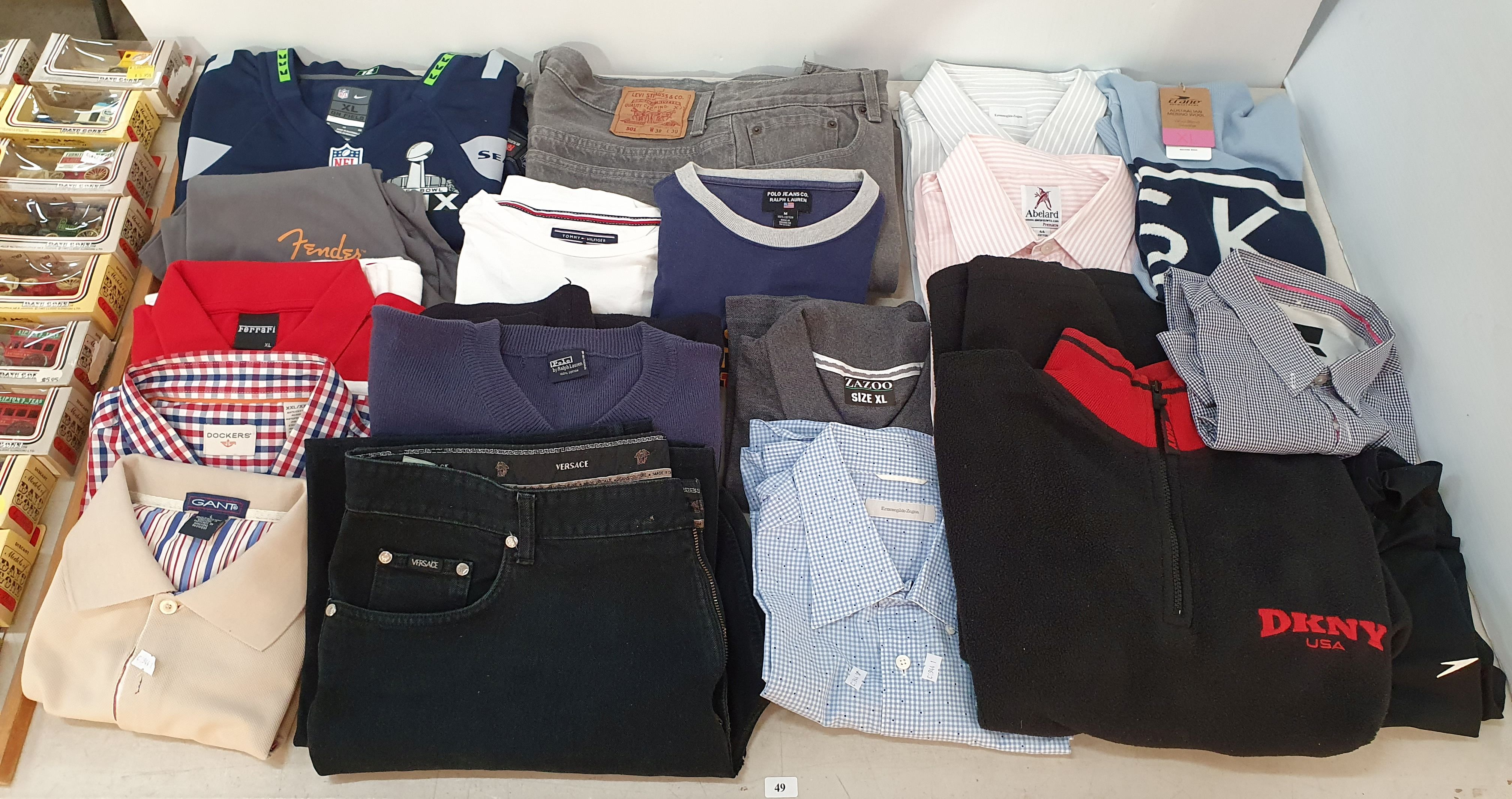 49 · A SELECTION OF MEN'S CLOTHING VARIOUS SIZES