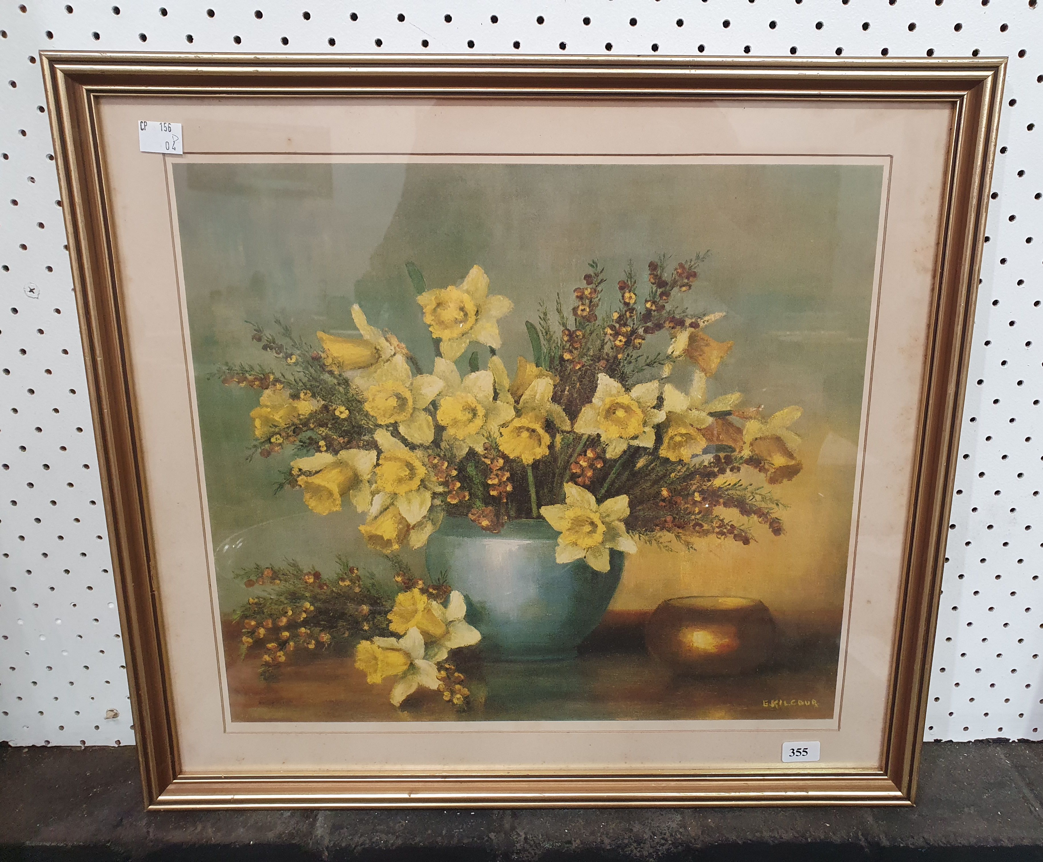 355 · A FRAMED PRINT