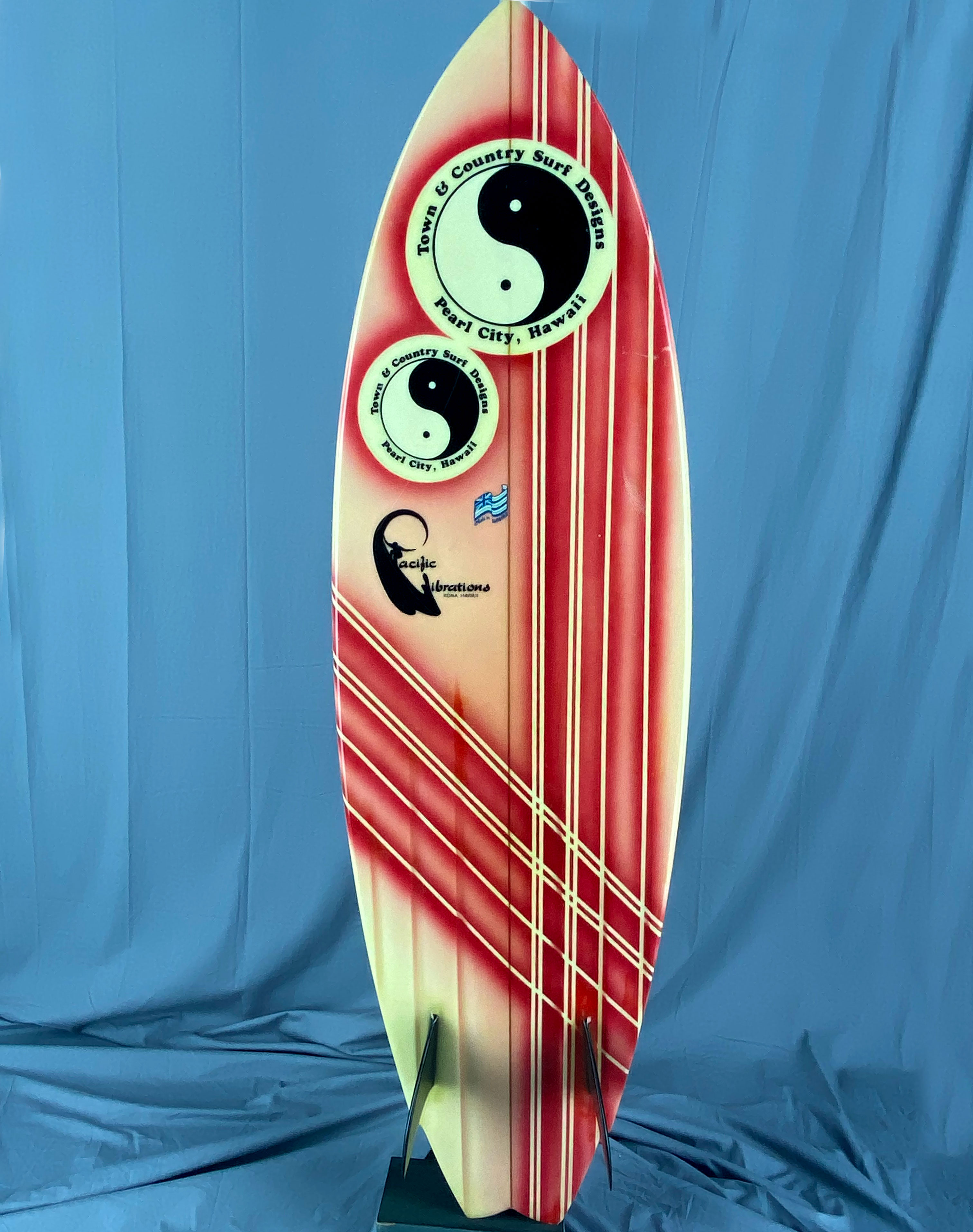 1980 Dennis Pang Town & Country Surf Designs Twin Fin | California