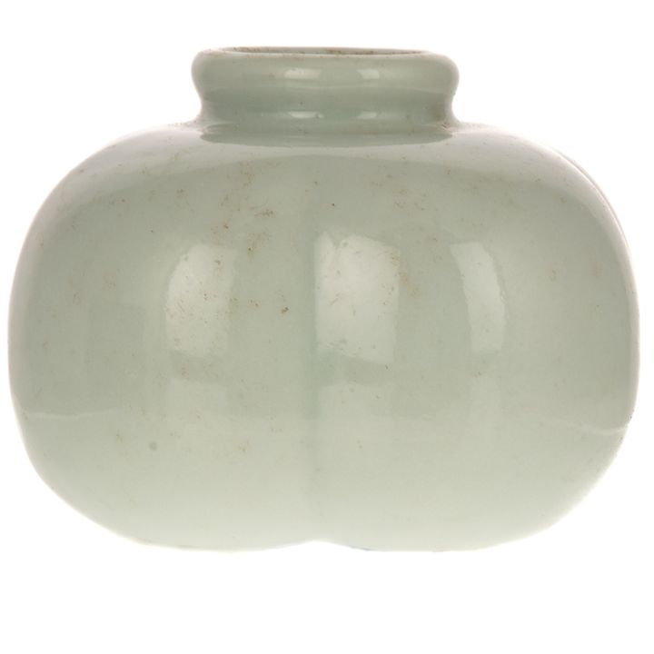 A Porcelain Lobed Jar