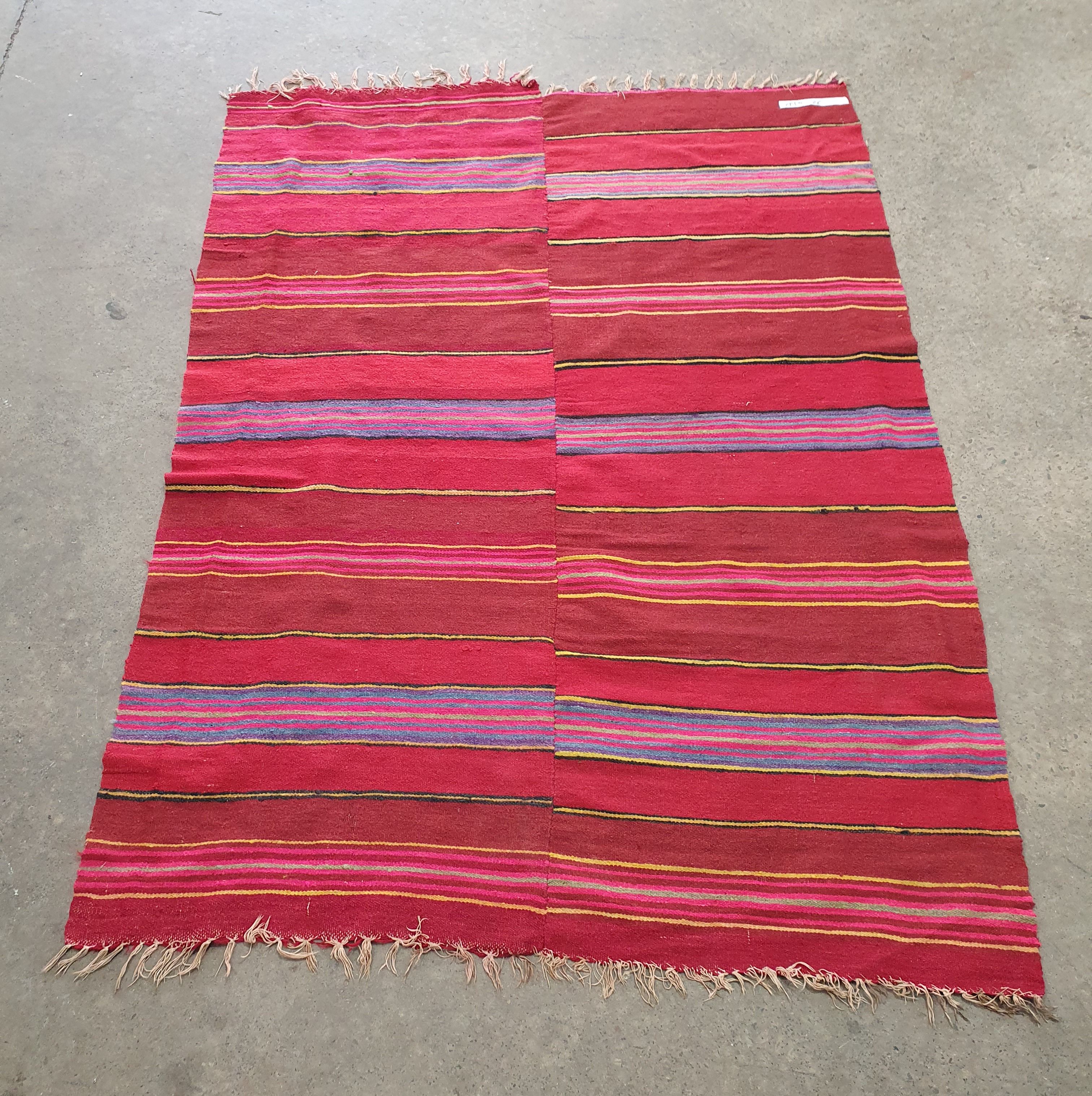 A Hand Knotted Rug