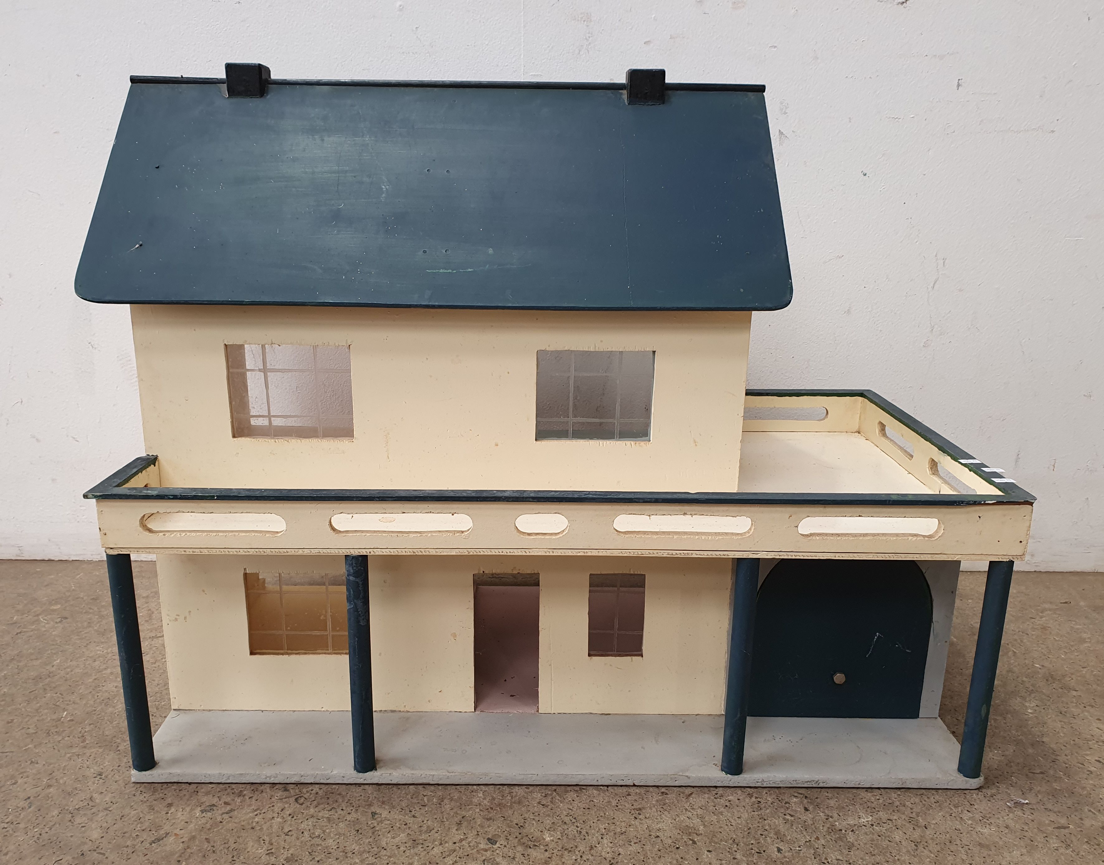 A Large Vintage Dolls House
