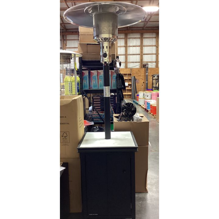 Pendara Collection Outdoor Patio Heater 47,000BTU Heat Output w/ Electric ignition & Adjustable Valve