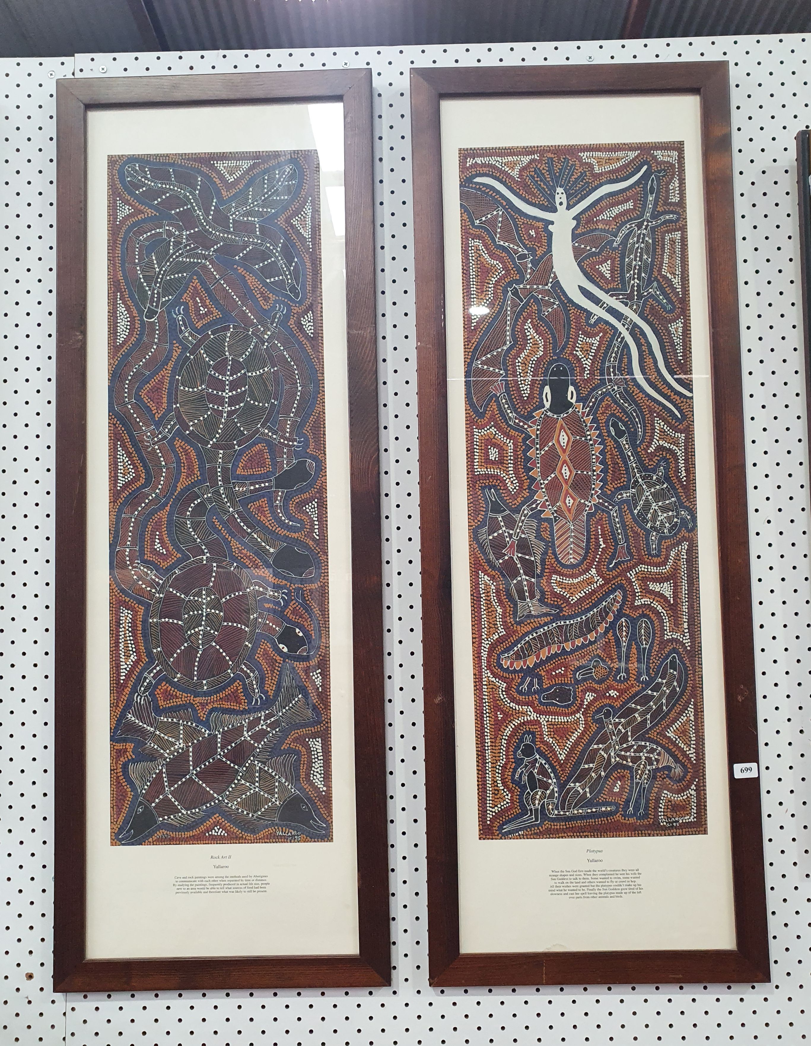 A Pair Of Framed Yallaroo Prints