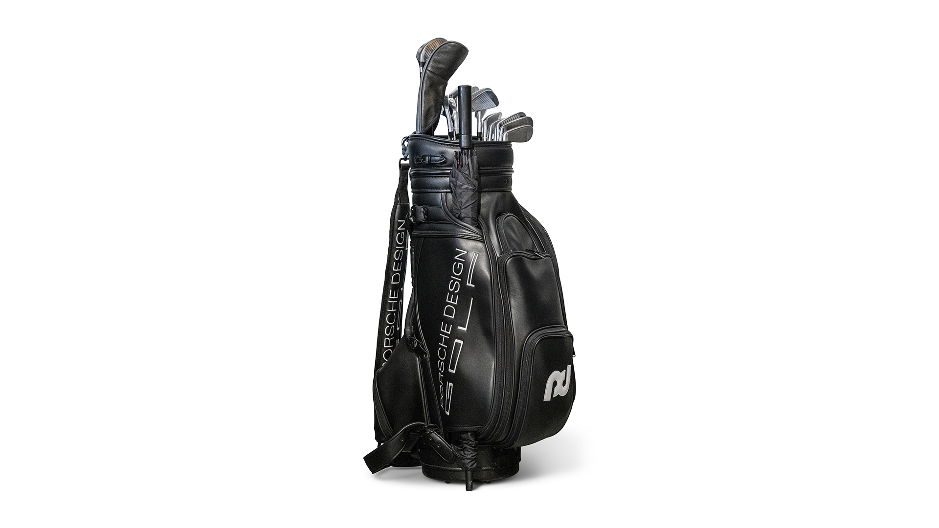 Porsche Design Golf Club Set, PD Momo Steering Wheel, and