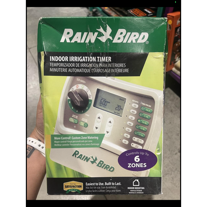 RainBird Indoor Irrigation Timer- Controls up To 6 Zones