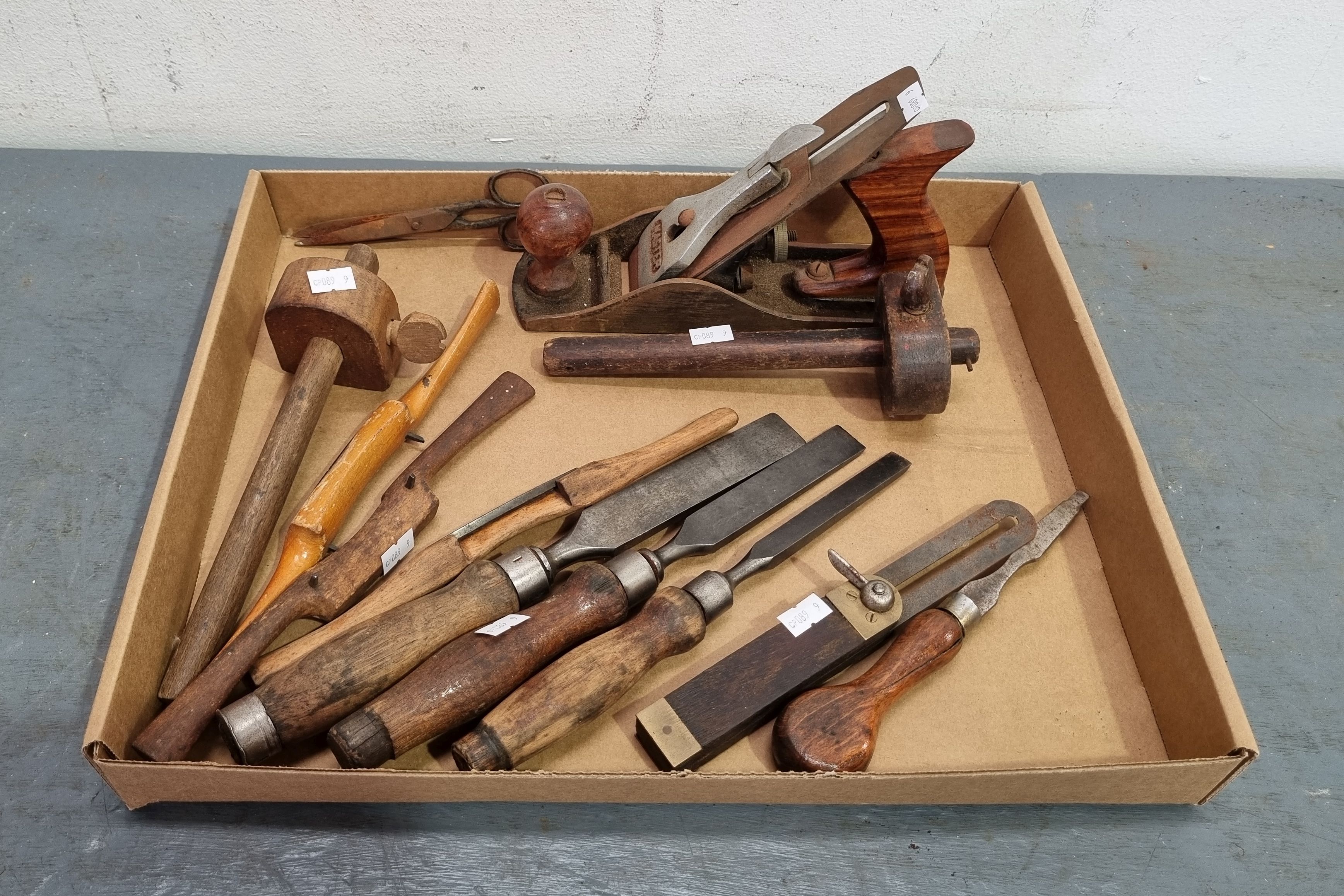 A Group Of Vintage Tools