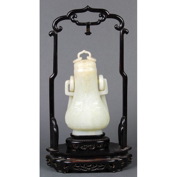 Chinese Hardstone Urn