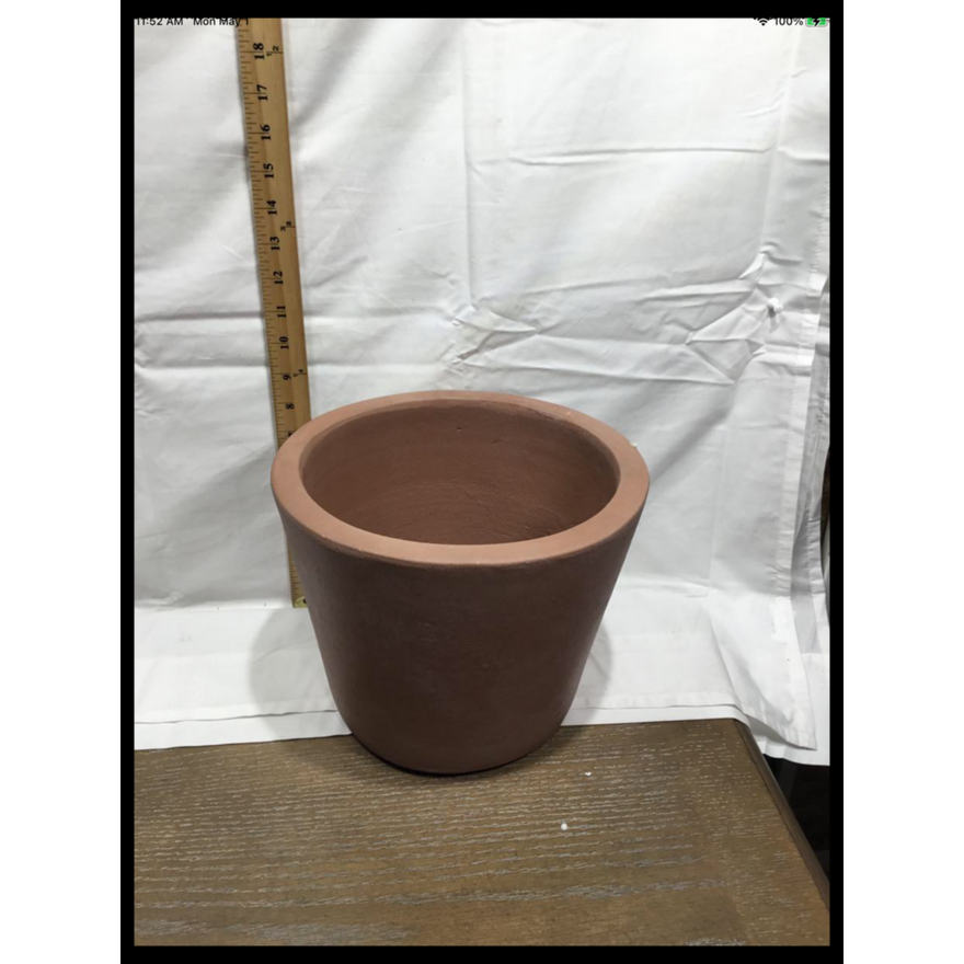 Southern Patio 9.8'' Clay Vaso Planter