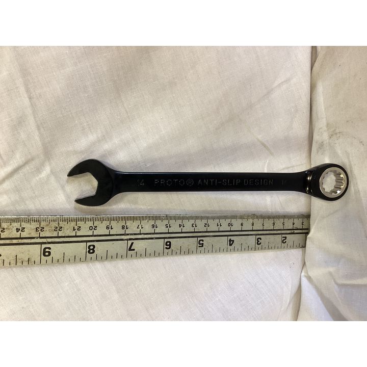 Anti- Slip Ratcheting Combination Wrench- 14mm