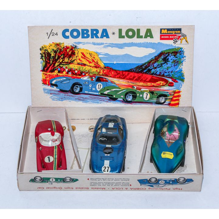 Vintage Model Racing Cars
