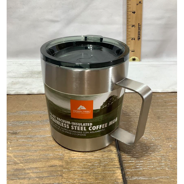 Ozark Trail 12 Oz Vacuum Insulated Stainless Steel Coffee Mug