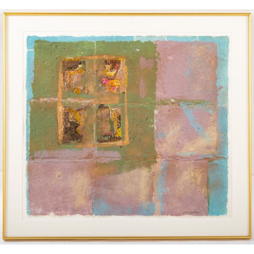 Gladys Goldstein. Untitled Abstract, collage