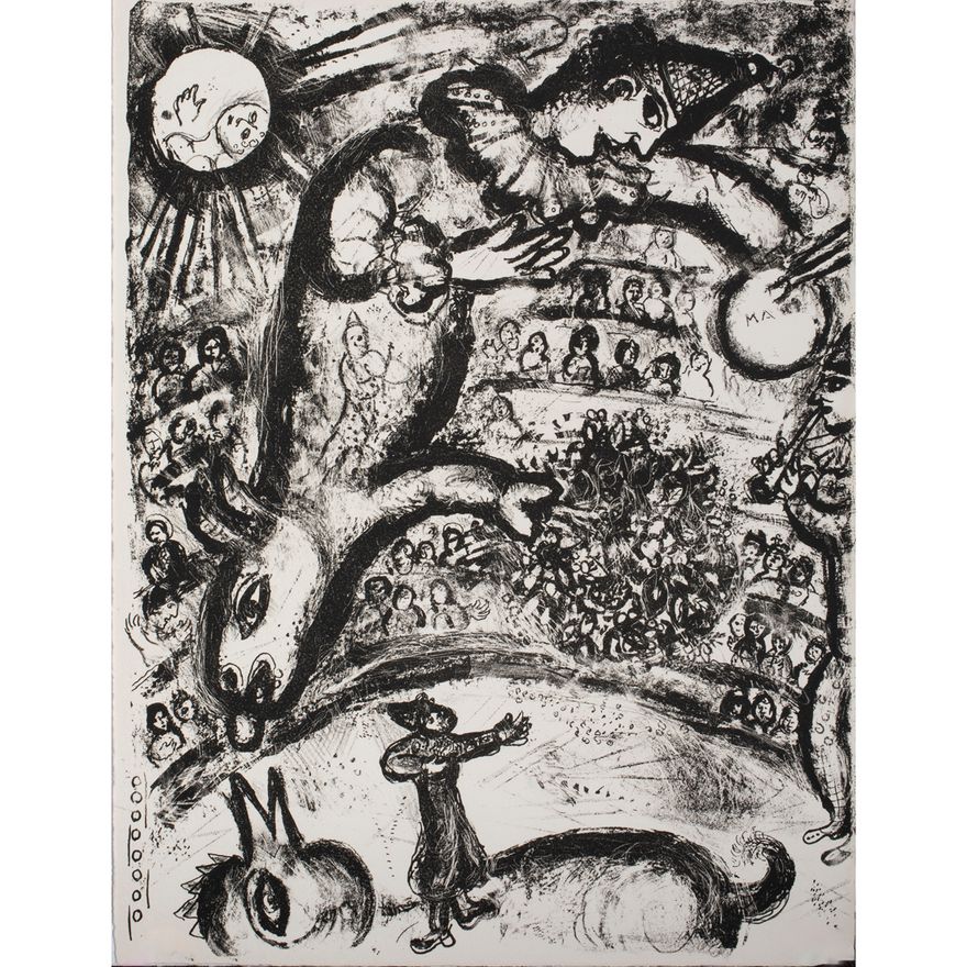 Print, Marc Chagall