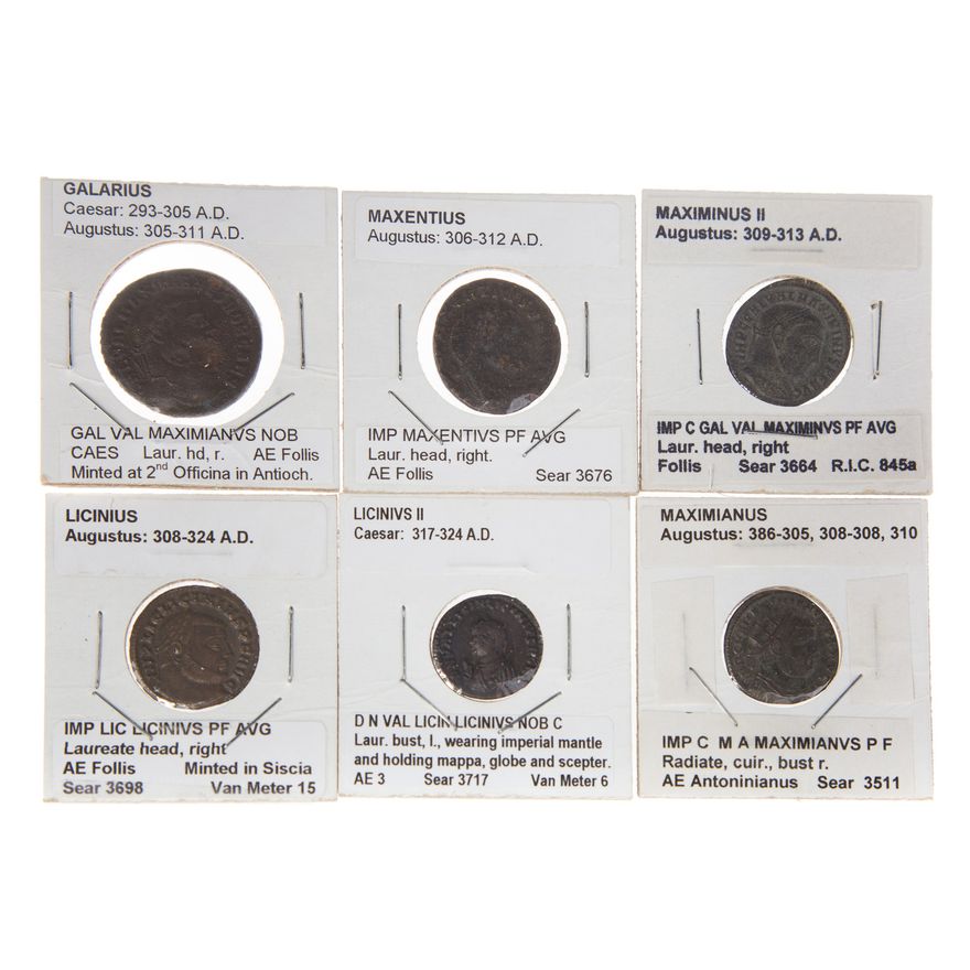 [Ancient] Coins from 6-4th century Roman emperors