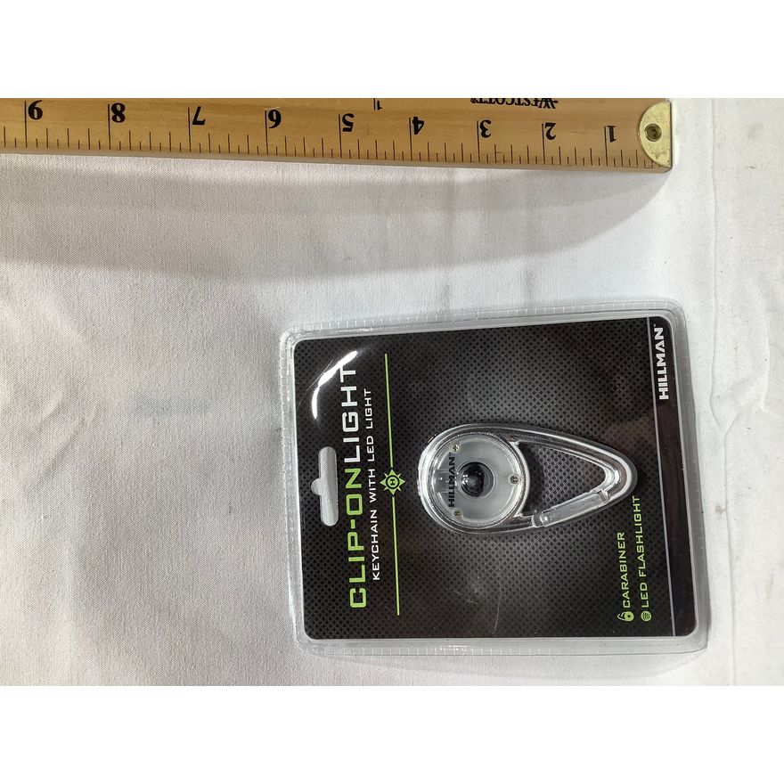 Hillman Carabiner Clip On Light LED Flashlight