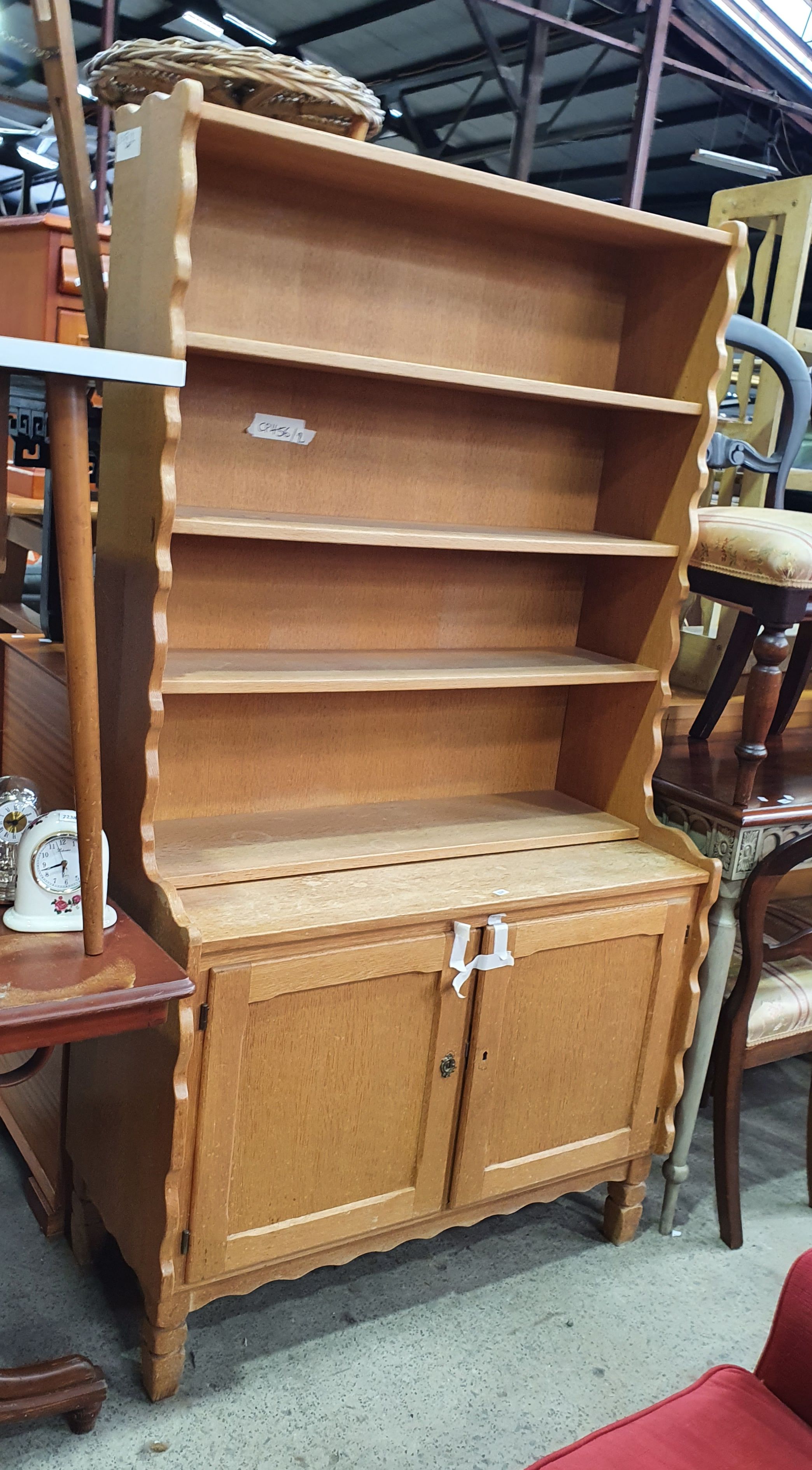 An Oak Kitchen Dresser