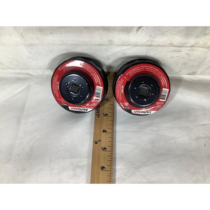 (2) AutoCraft 74mm Cap Filter Wrenchs