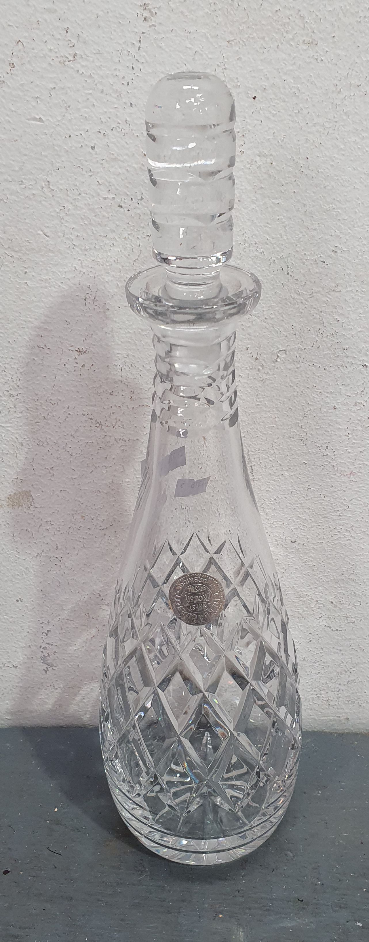 A WEBB CORBETT CRYSTAL DECANTER