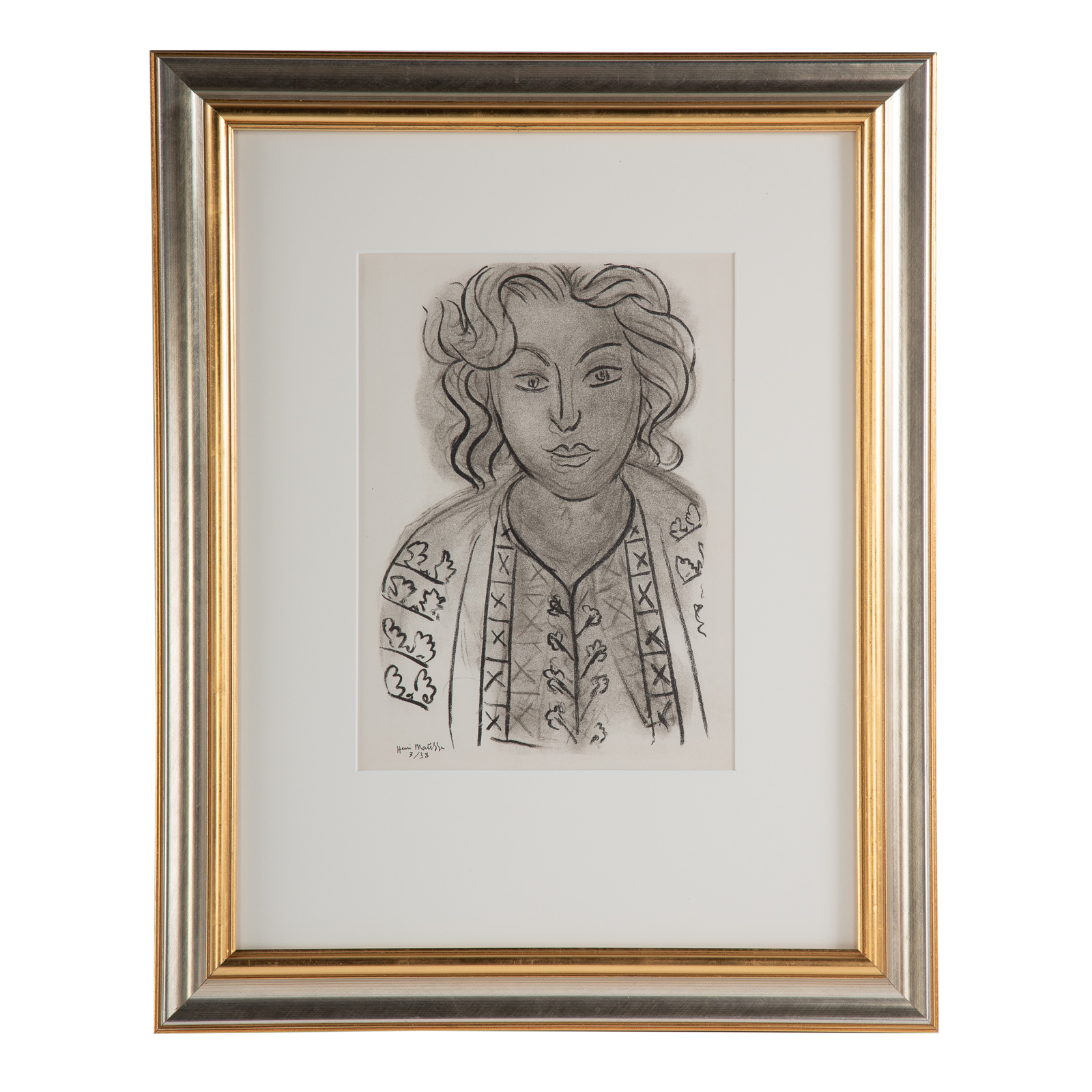 Picasso、CIGARETTES、希少画集画、新品額装付