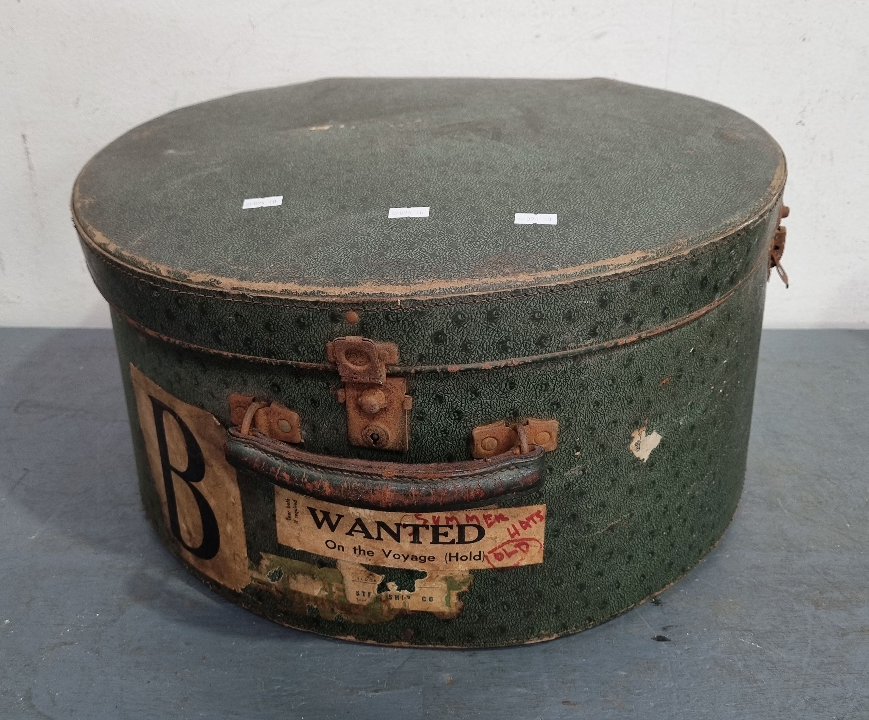 A Vintage Hat Box