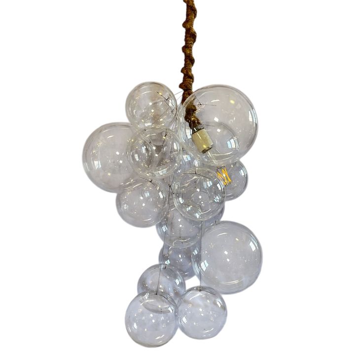 A Post Modern Waterfall Bubble Lamp