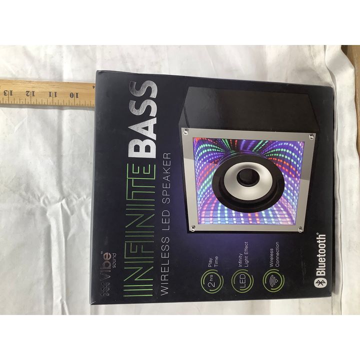 Infinite Bass Wireless LED Speaker