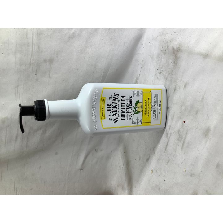 JR Watkins Body Lotion Lemon Cream Scent 18oz