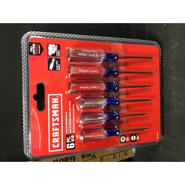 Craftsman 6 Pc Jewelers Screwdriver Set