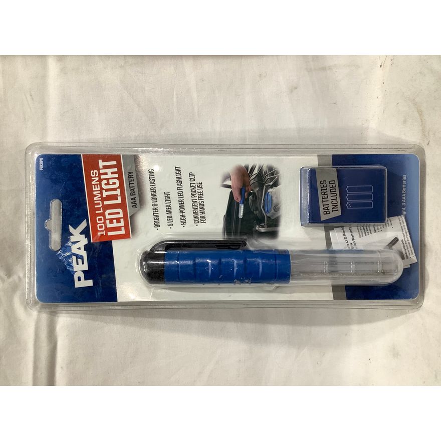 Peak 100 Lumens LED Light, AAA Battery, 5 LED Area Light, High Power LED Flashlight