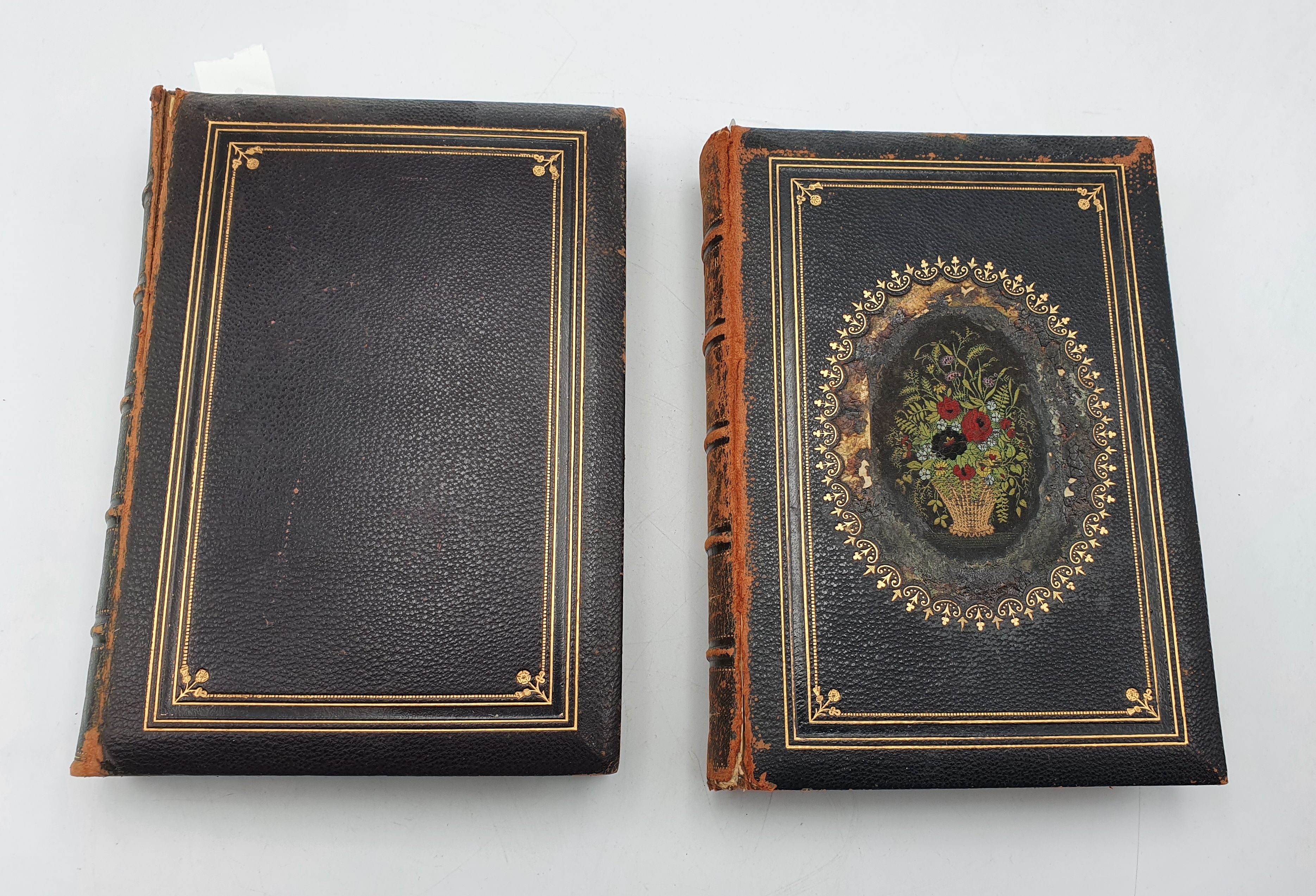 TWO MID-19th CENTURY VOLUMES 'FAMILIAR GARDEN FLOWERS'