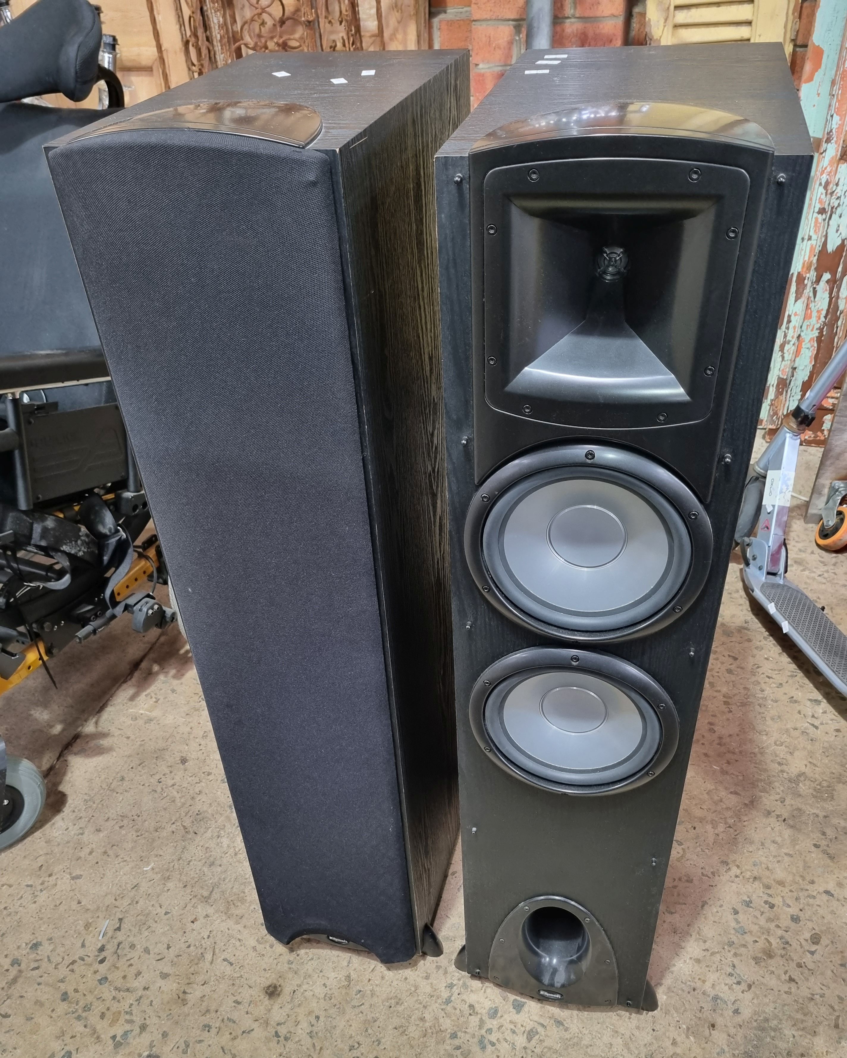 A Pair Of Klipsch Speakers