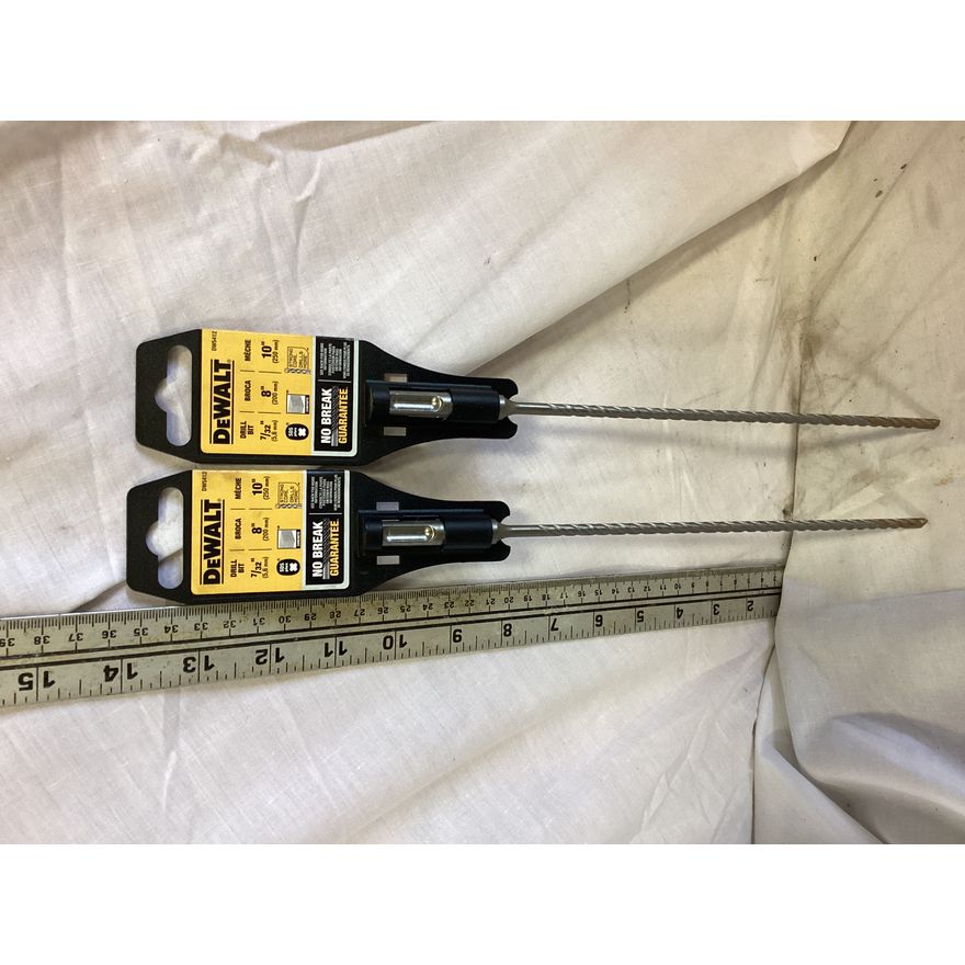 (2) DeWalt 7/32'' Drill Bit