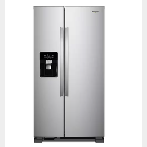 Whirlpool 24.6 cu. ft. Side by Side Refrigerator in Fingerprint Resistant Stainless Steel j