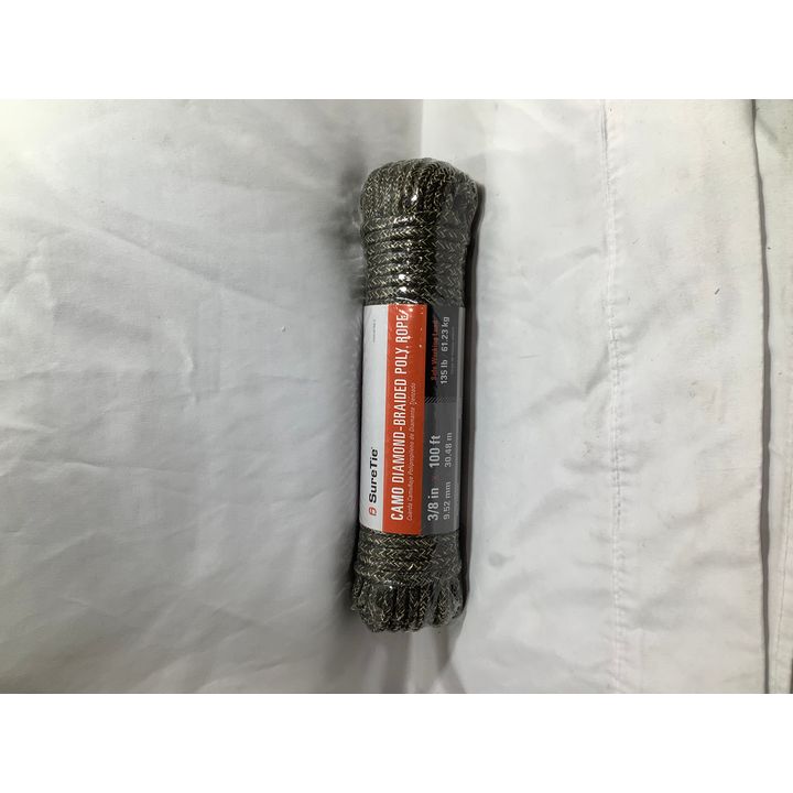 SureTie Camo Diamond-Braided Poly Rope 3/8in x 100ft