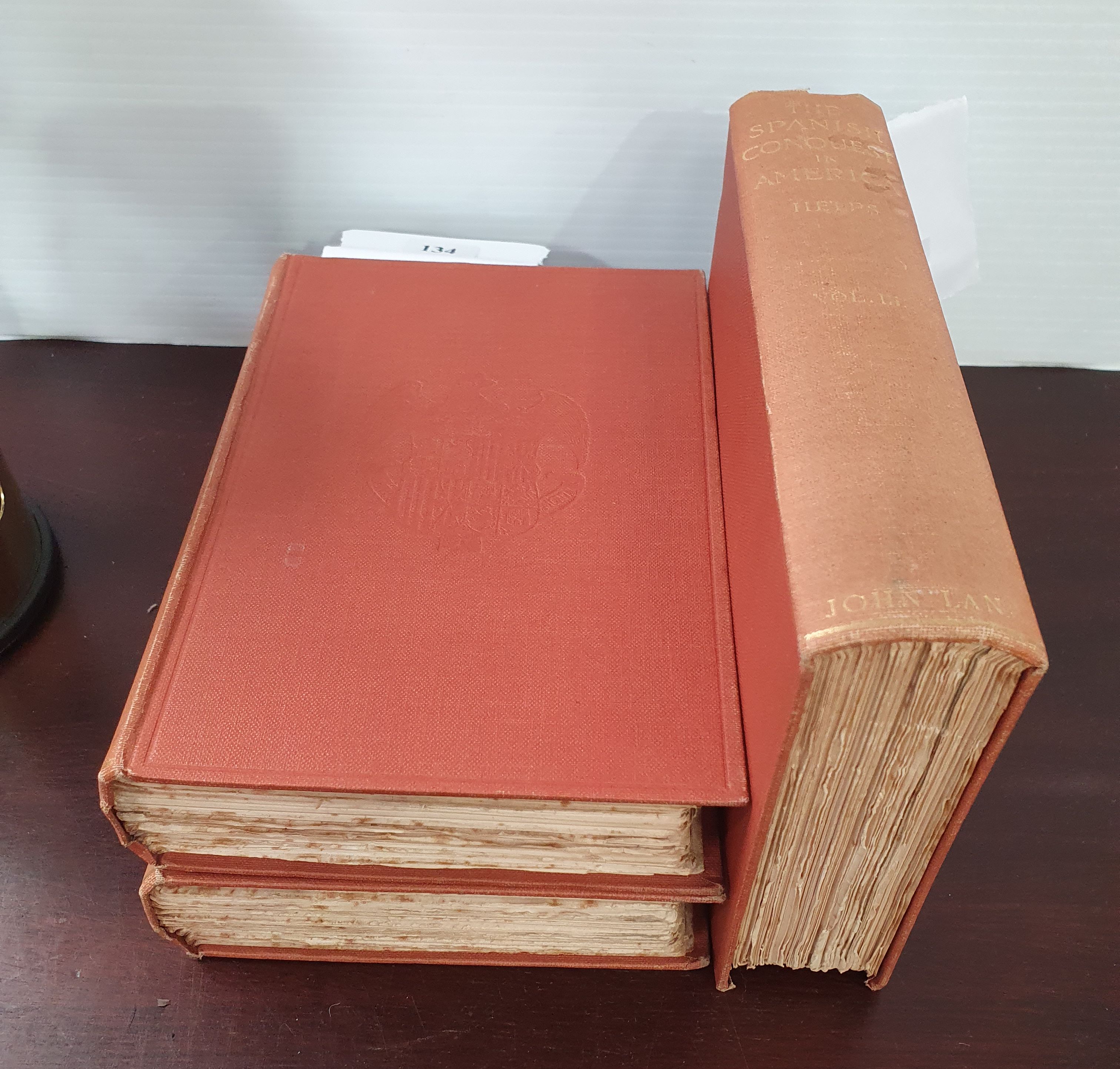 134 · THREE VOLUMES OF "THE SPANISH CONQUEST OF AMERICA"